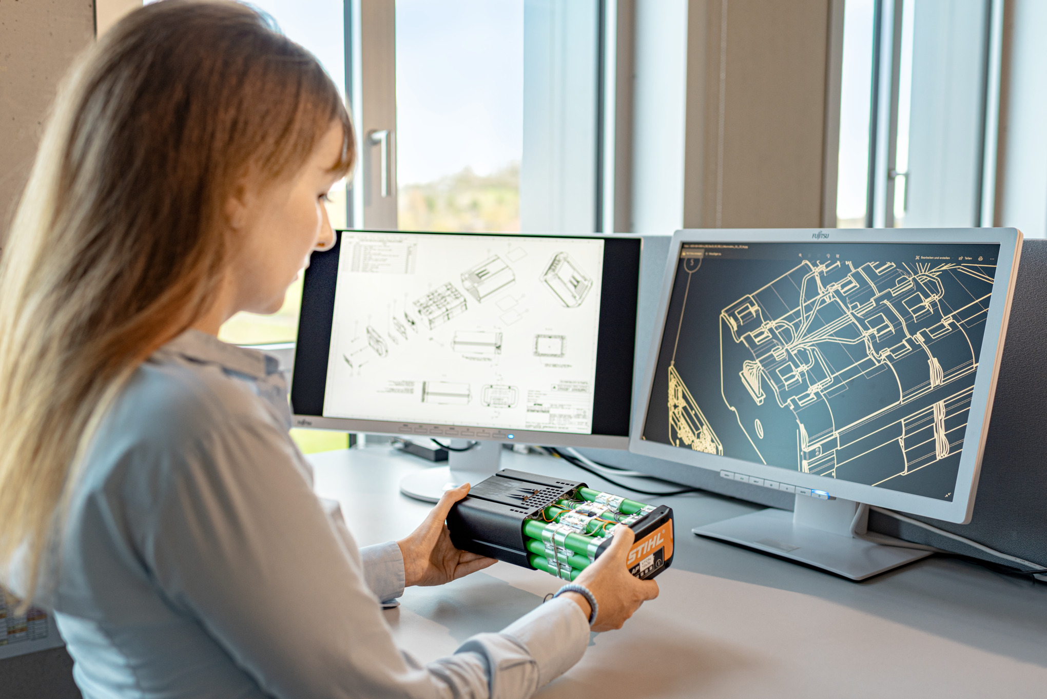 Akkumulátorgyártás a STIHL-nél